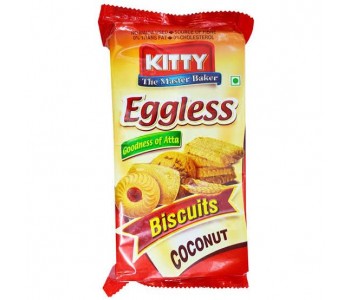 KITTYS EGGLESS COCONUT COOKIES